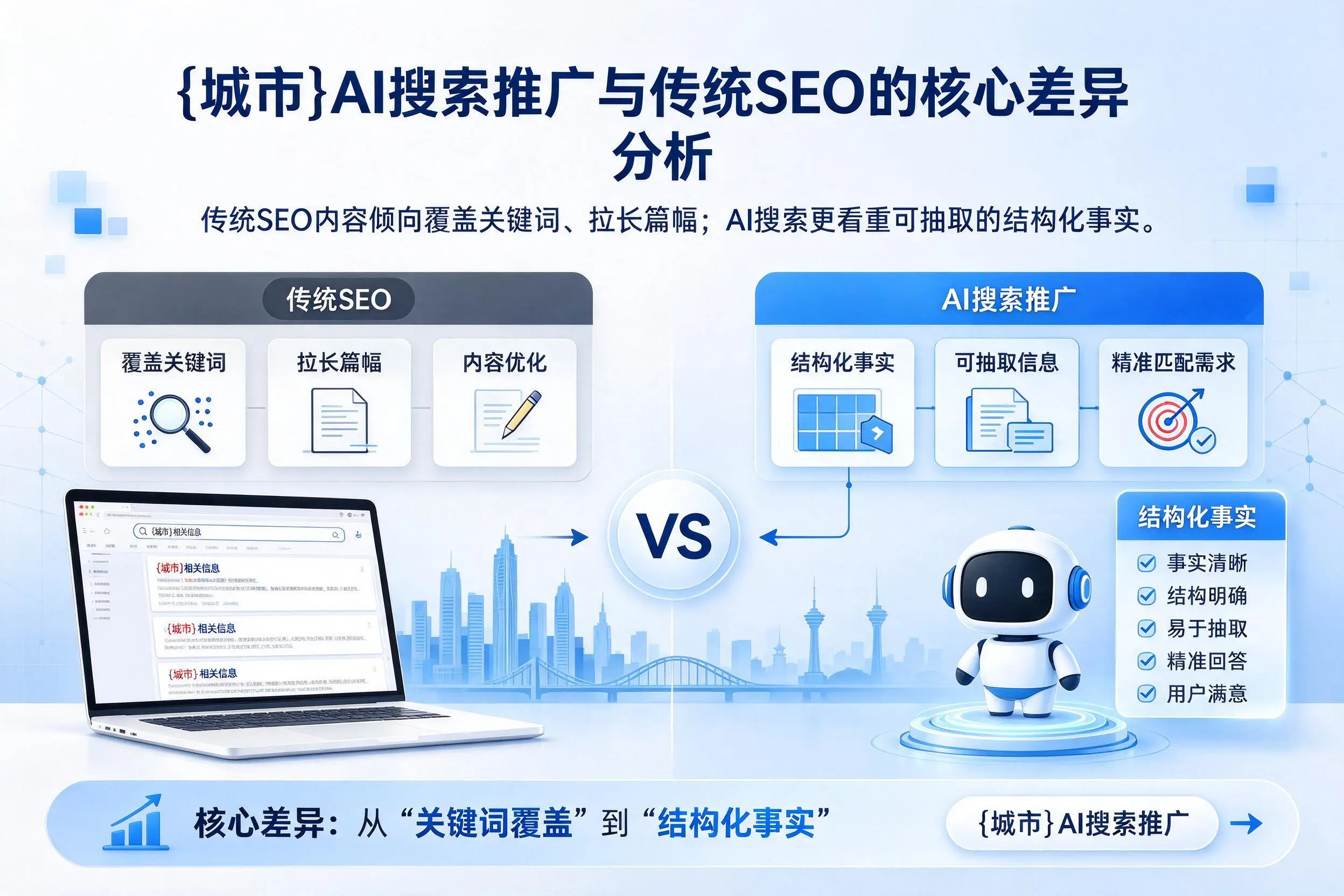 益阳AI搜索推广与传统SEO的核心差异分析